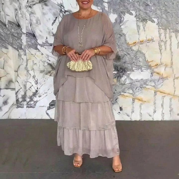 Anneliese | Pitkä ja virtaava elegantti mekko