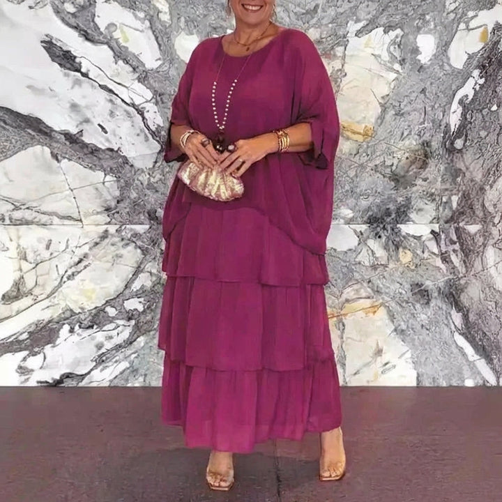 Anneliese | Pitkä ja virtaava elegantti mekko