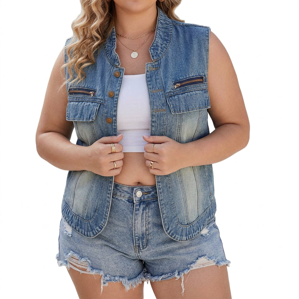 Isadora Denim Takki Liivi