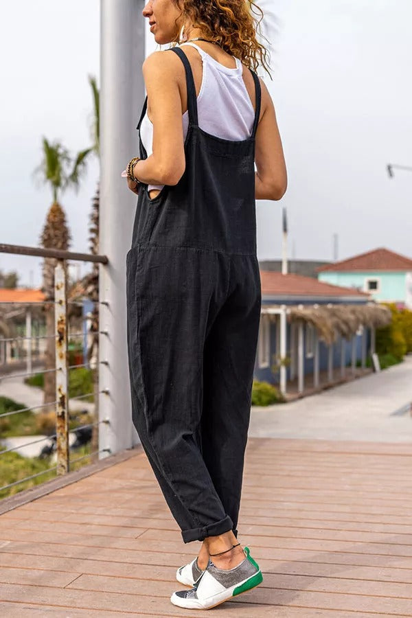 Verity - Aurinkoinen Taskullinen Overall