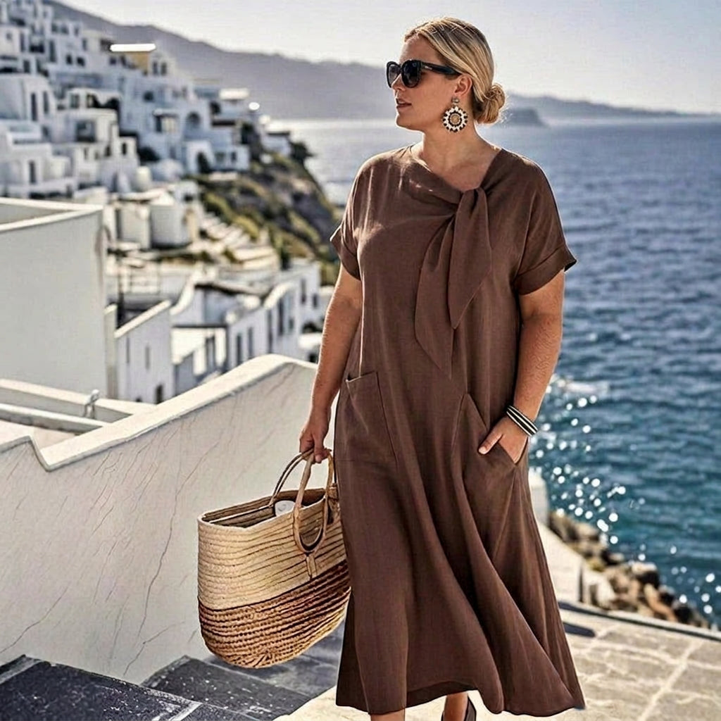 Coraline-kaarroke maxi-mekko: Vaivaton jokapäiväinen eleganssi