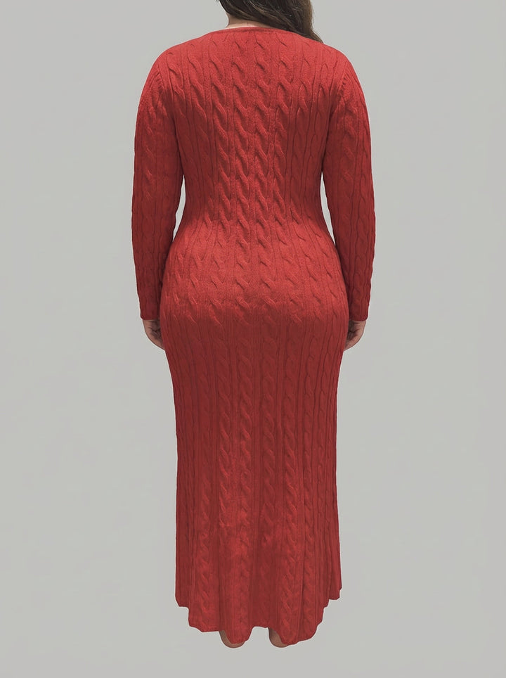Mei | Mukava Kierretty Maxi Mekko