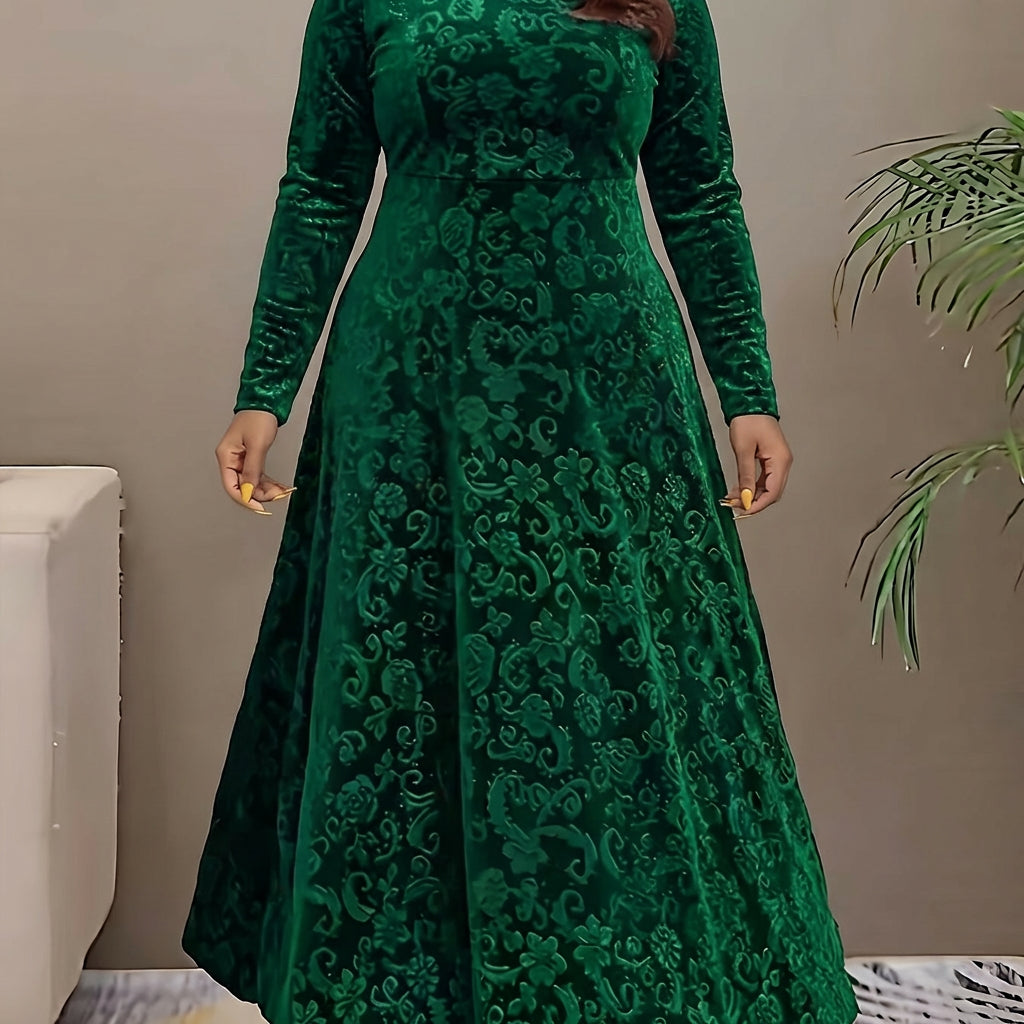 Evadne | Elegantti Kuvioitu Maksimekko
