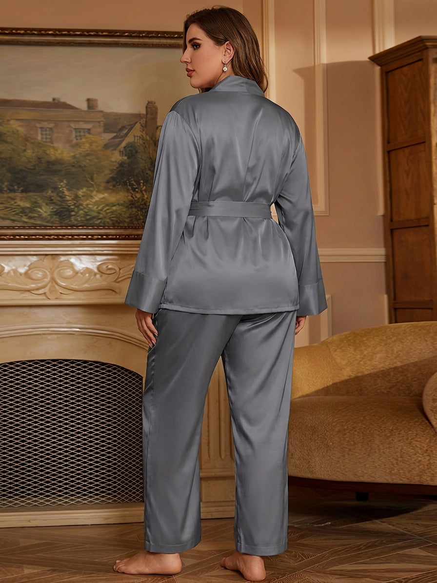 Mable | Eleganssi Kylpytakki &amp; Pyjama Setti