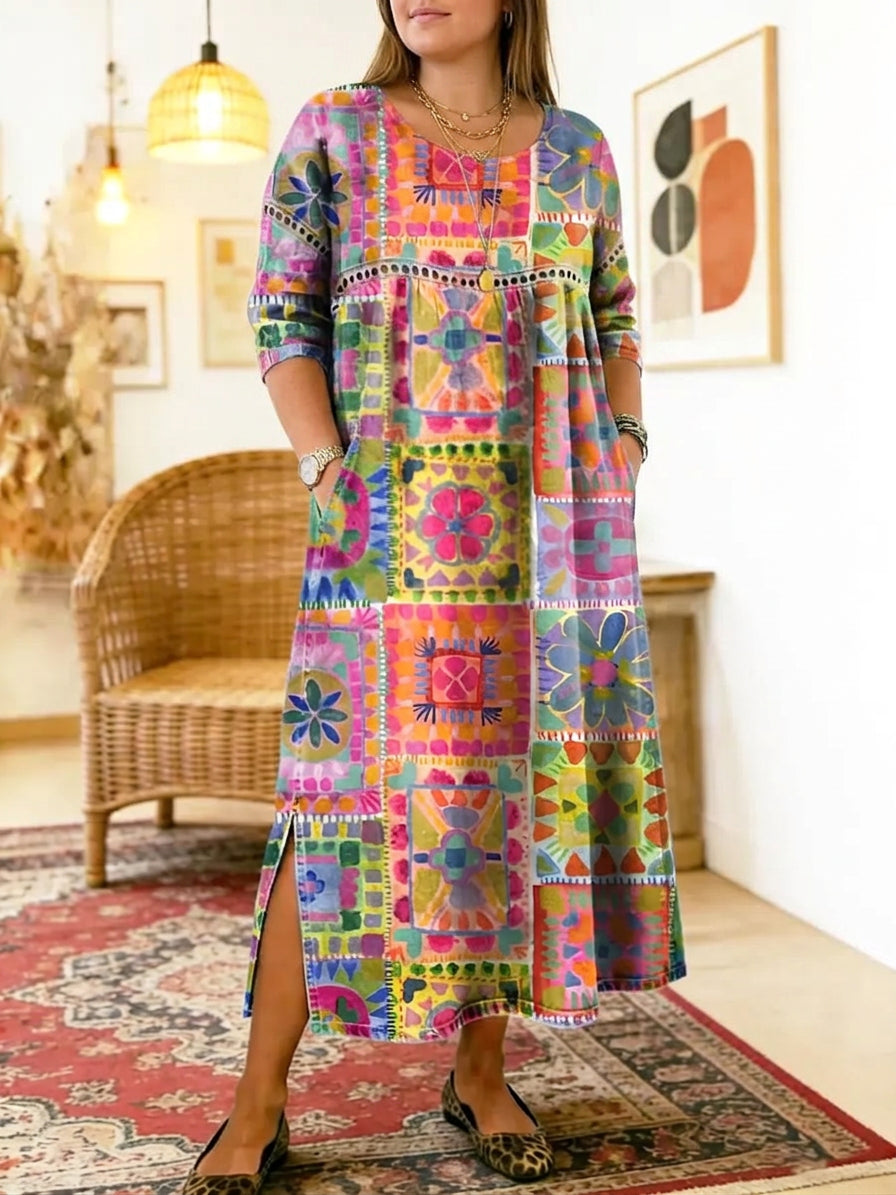 Rosalind | Printattu Midi Mekko