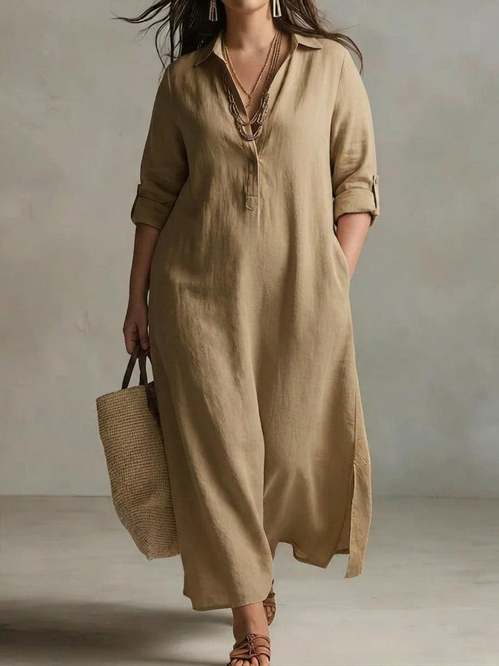 Ffion Pitkähiha Dress: Vaivaton Rentous ja Eleganssi