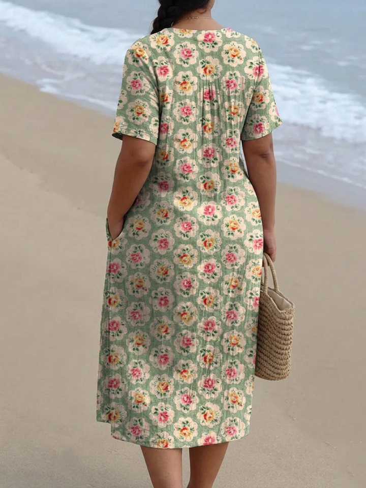 Rosalind - Vintage Kukallinen Mekko