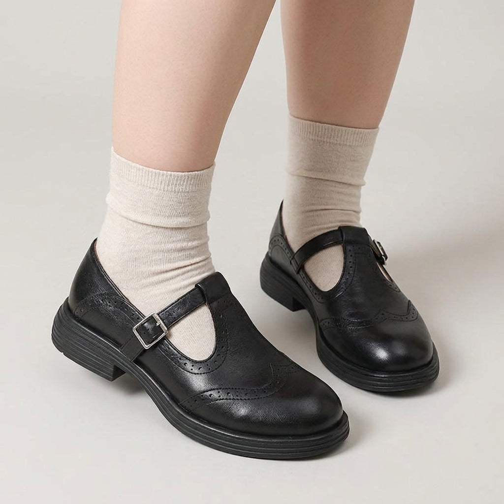 Odette | Nahka Mary Janes