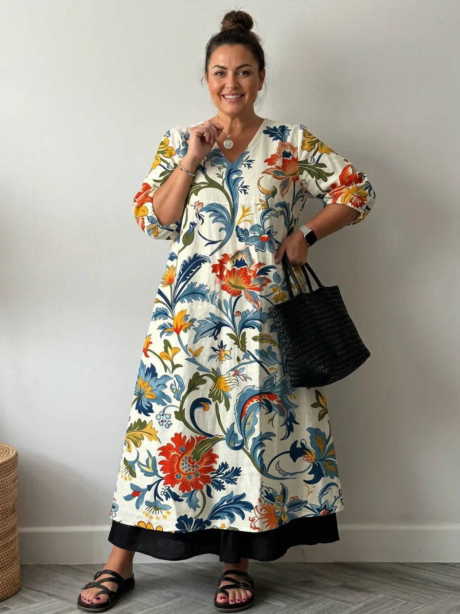 Elegantti Mekko Tiana Printillä