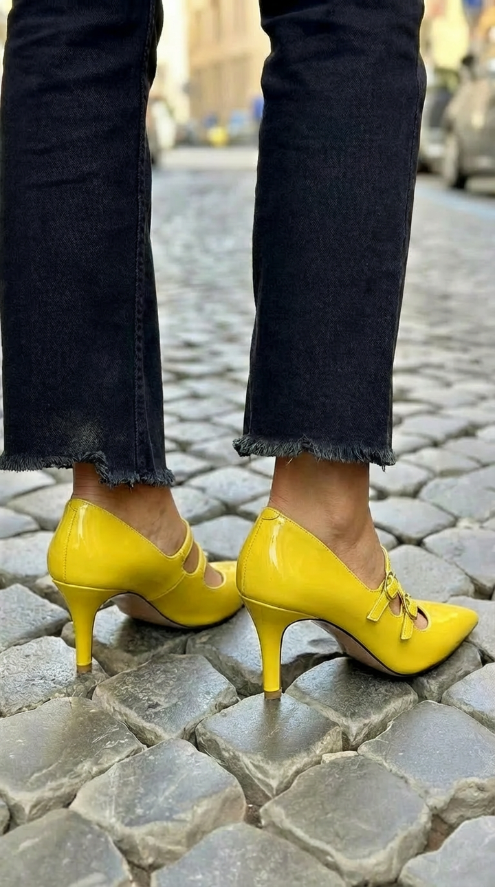 AURELIA STRAP PUMPS