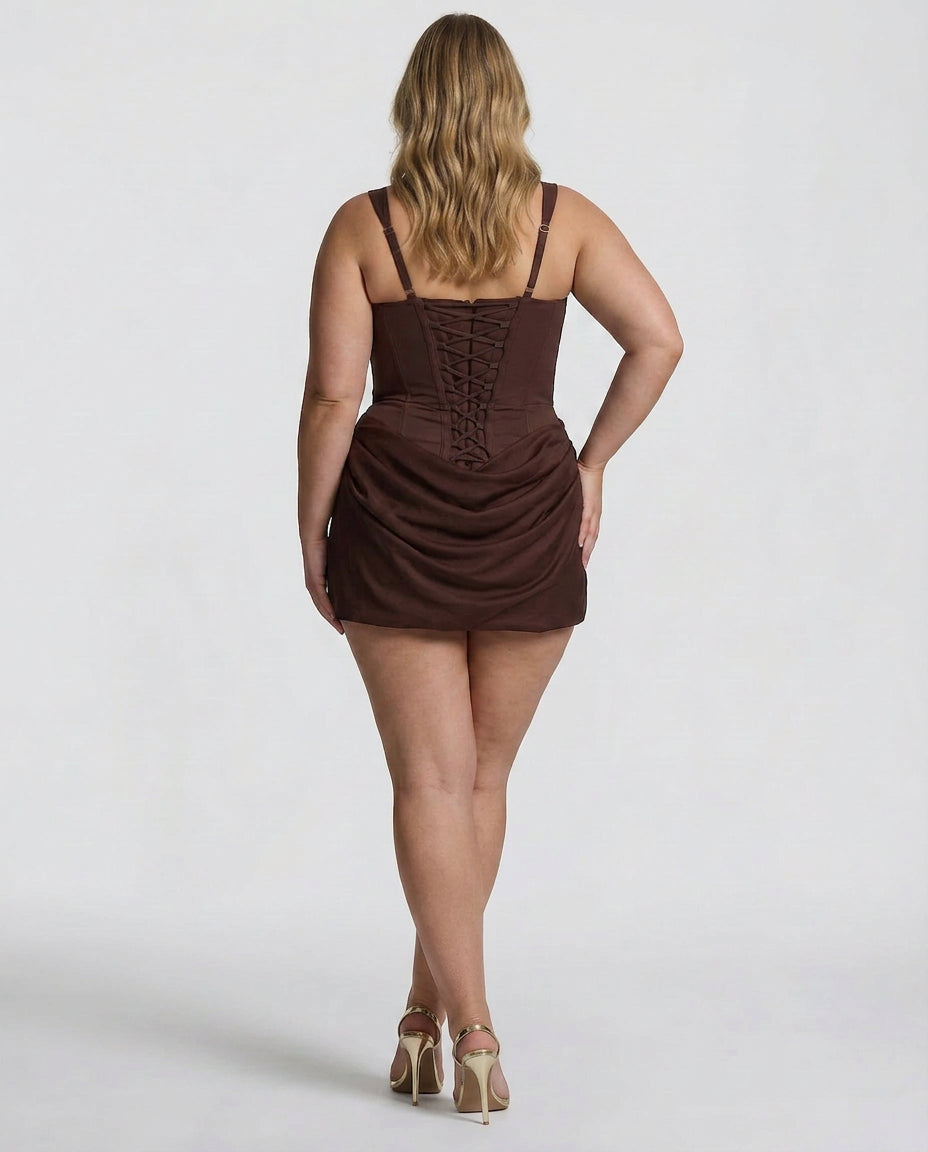 Juno - Verhoiltu Snatched Mini Mekko