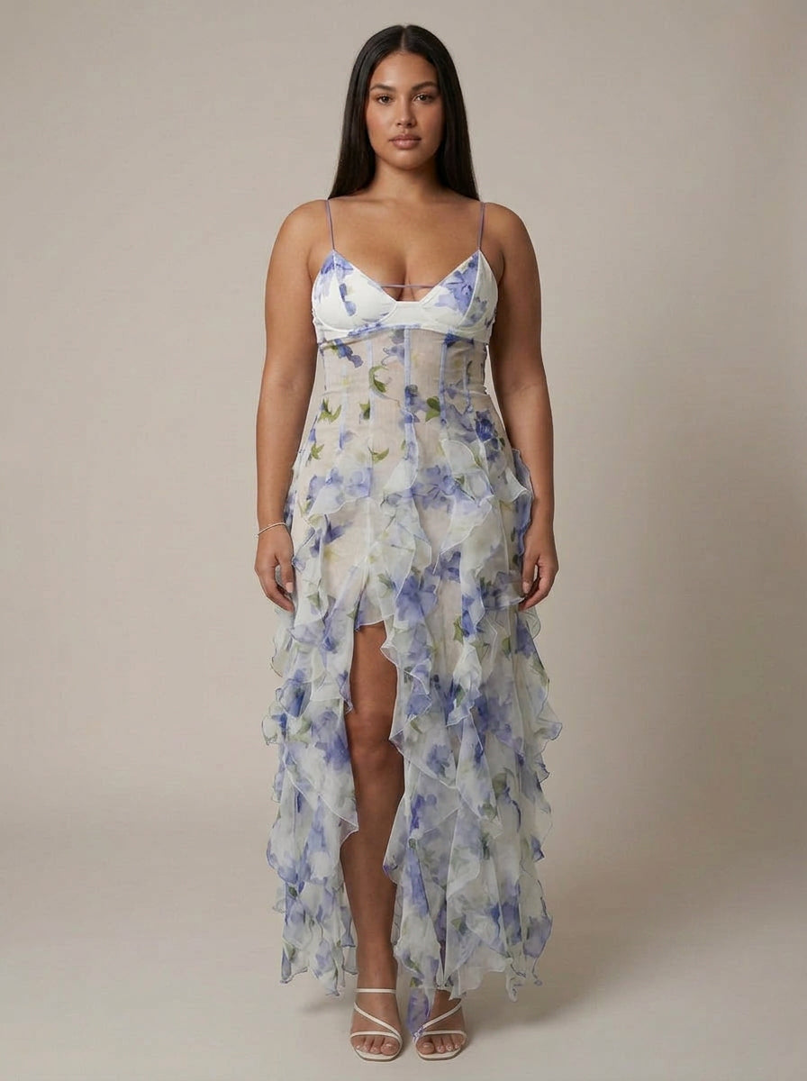 Sasha Ruffle Dress