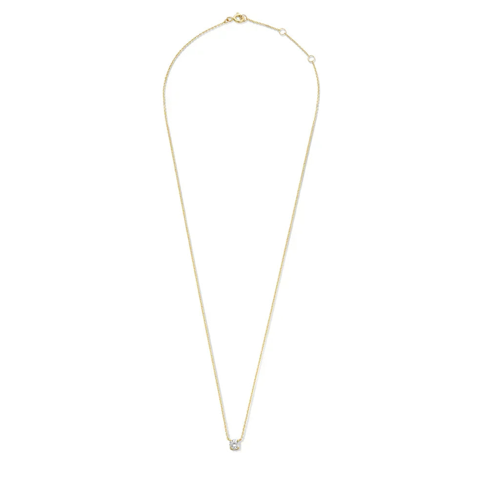 Monroe Moissanite Kivikaulaketju | Kulta