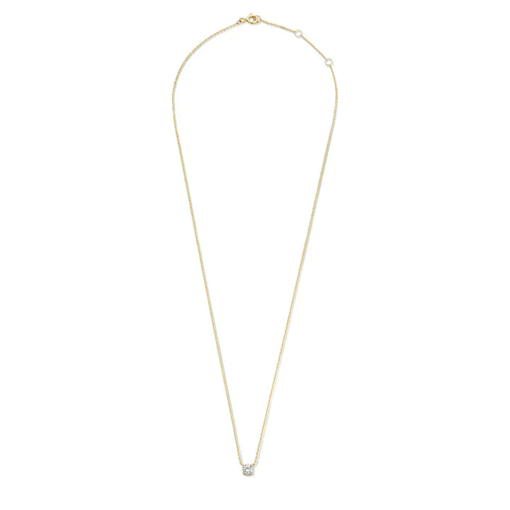 Monroe Moissanite Kivikaulaketju | Kulta