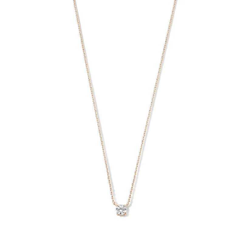 Monroe Moissanite Kivikaulaketju | Kulta