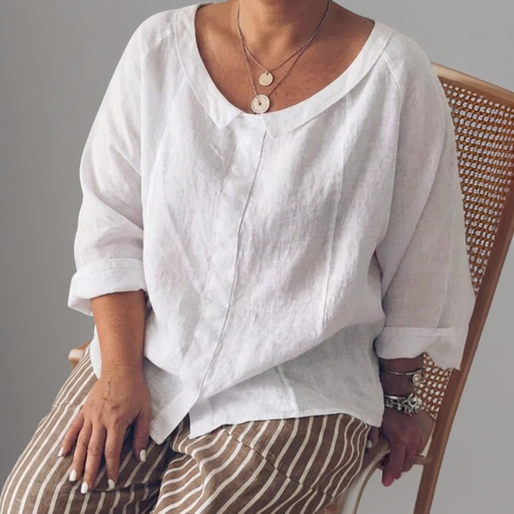 Monroe | Väljä pitkähiha blouse