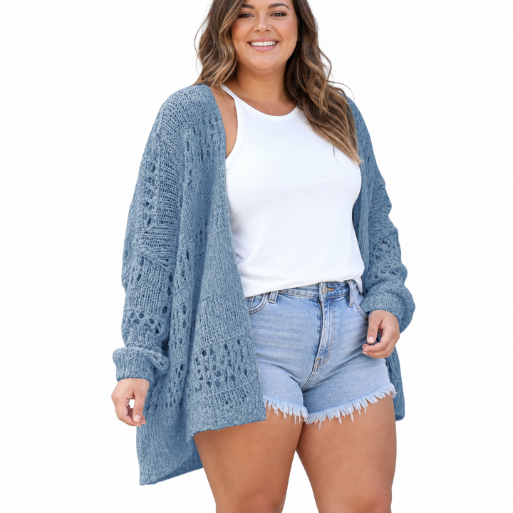 NAOMI | Kevyt Ylipitkä Boho Kesä Cardigan