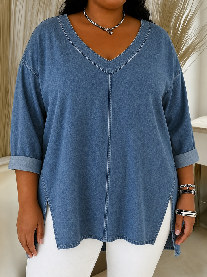 Lucy | Tyylikäs Denim-paita