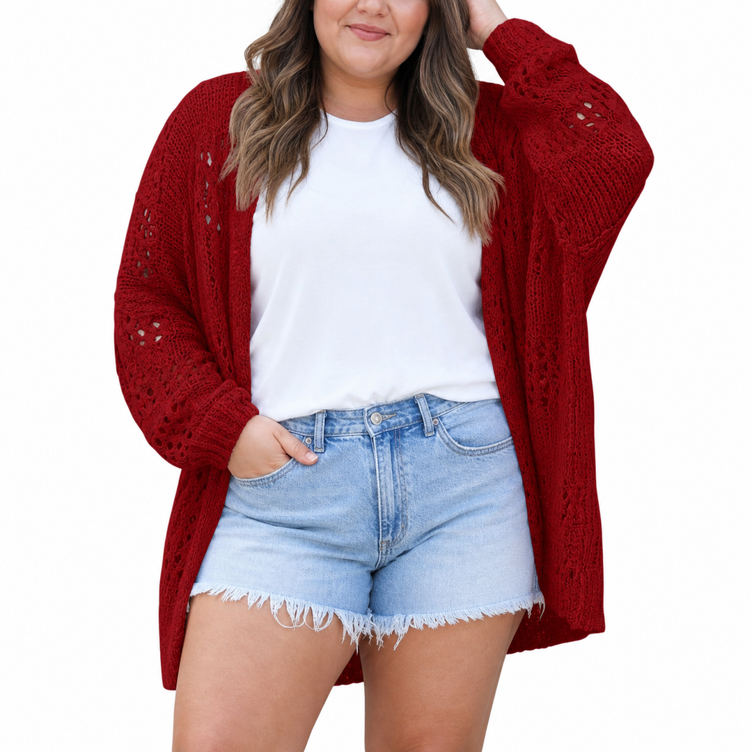 NAOMI | Kevyt Ylipitkä Boho Kesä Cardigan