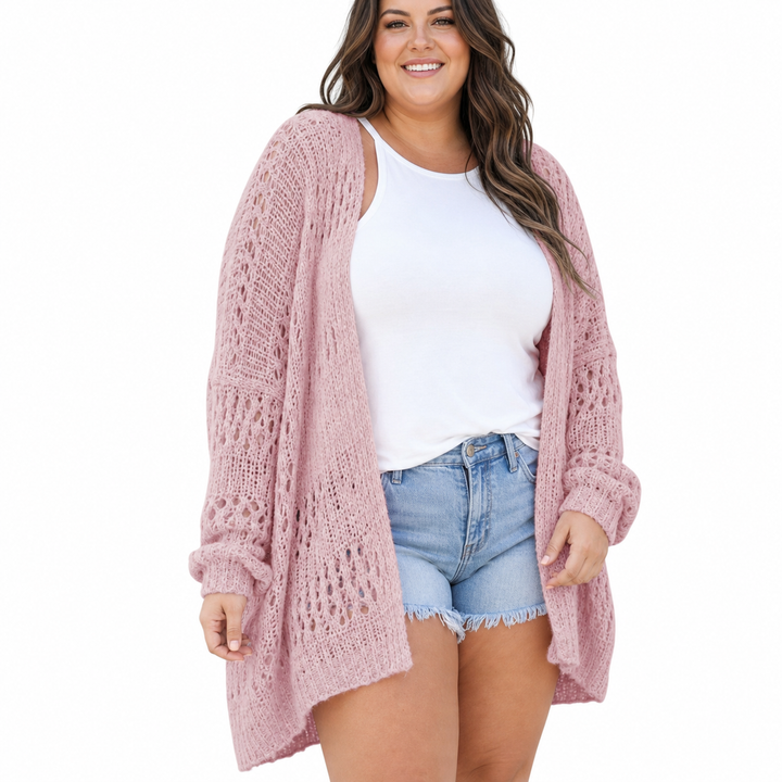 NAOMI | Kevyt Ylipitkä Boho Kesä Cardigan