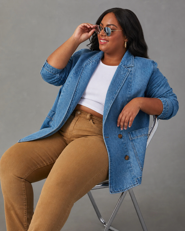 ALICE | Denim Bleiseri