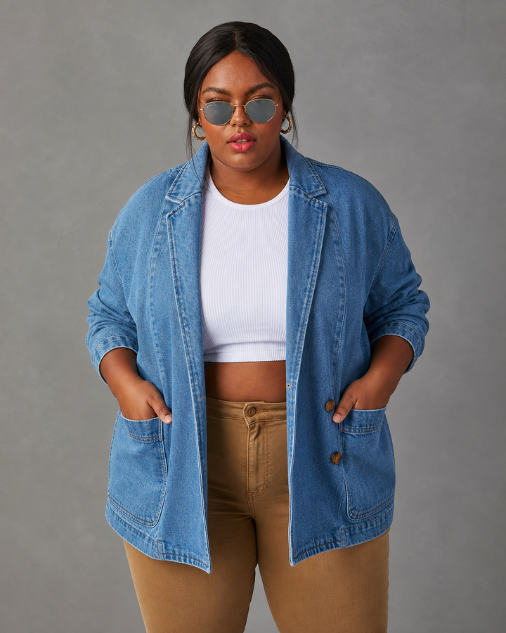 ALICE | Denim Bleiseri