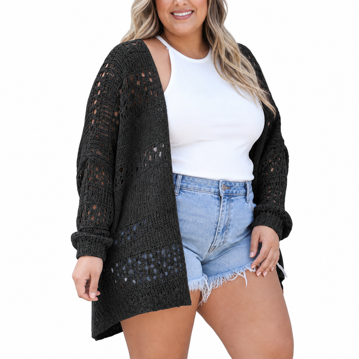 NAOMI | Kevyt Ylipitkä Boho Kesä Cardigan