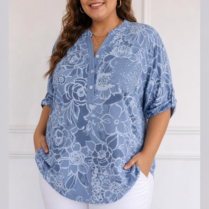 Avery | Elegantti Paita Taskulla