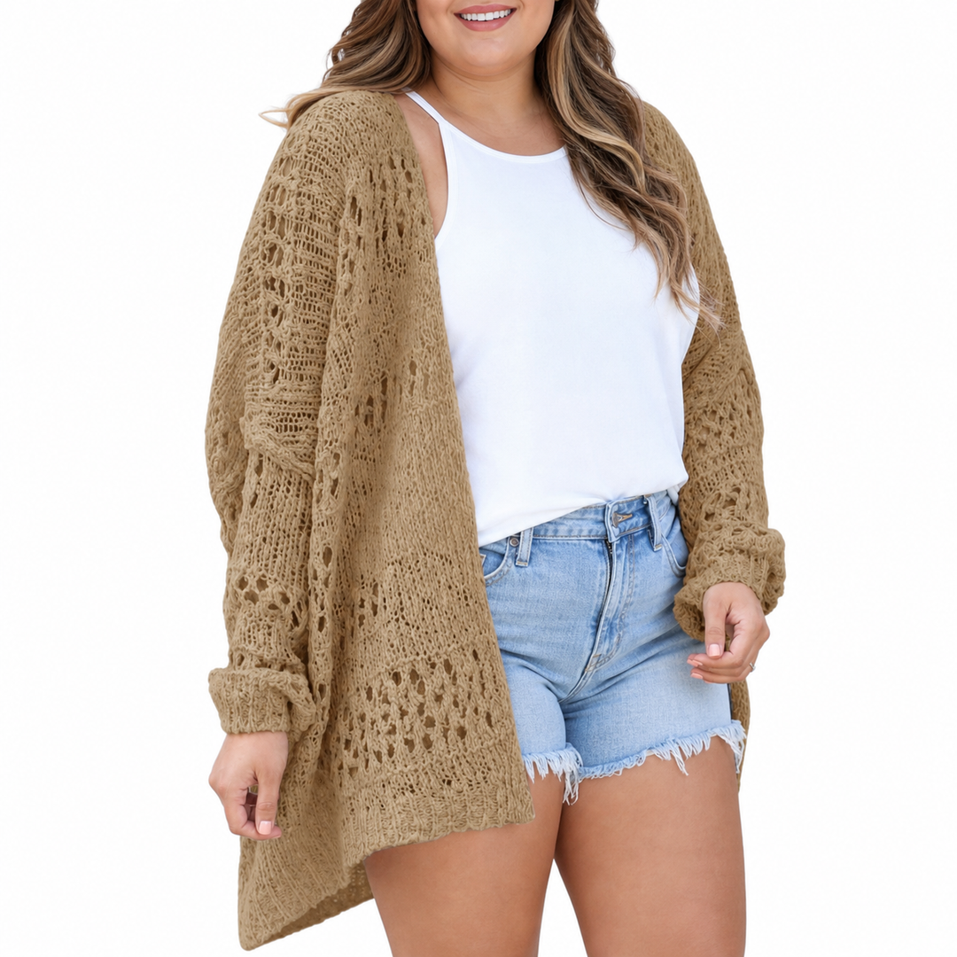NAOMI | Kevyt Ylipitkä Boho Kesä Cardigan