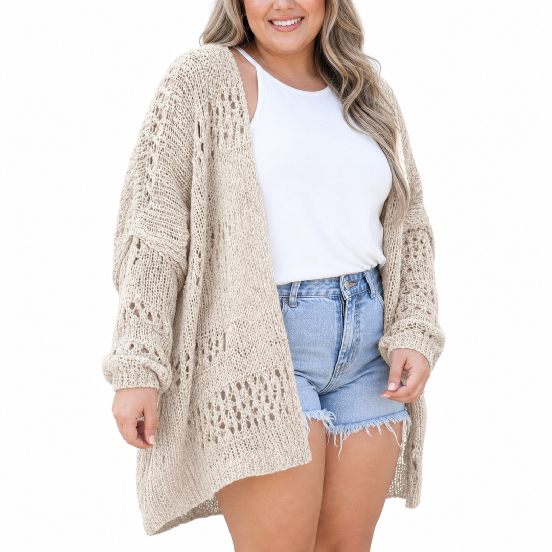 NAOMI | Kevyt Ylipitkä Boho Kesä Cardigan