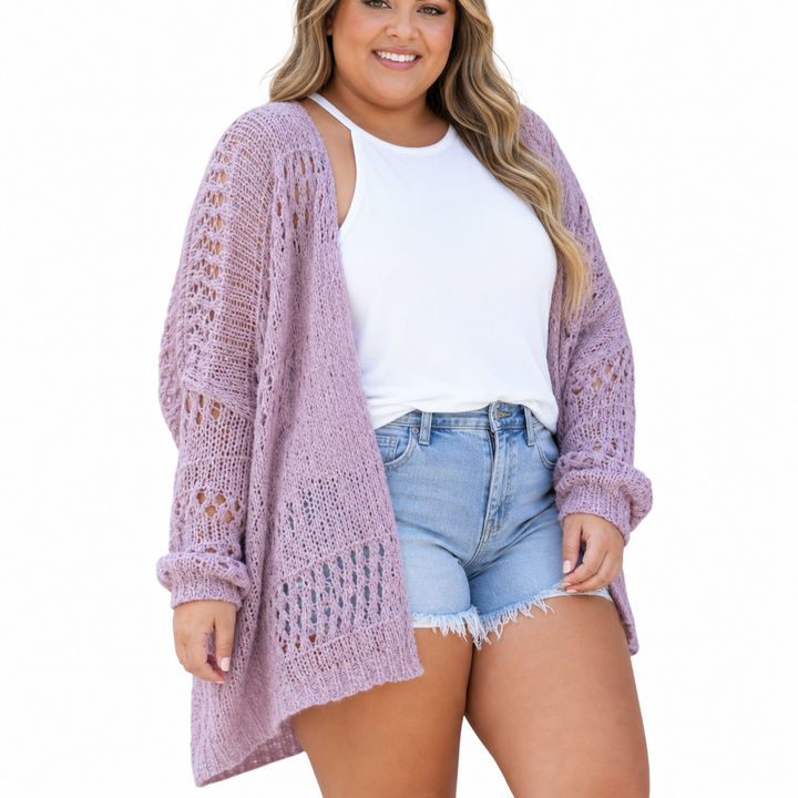 NAOMI | Kevyt Ylipitkä Boho Kesä Cardigan