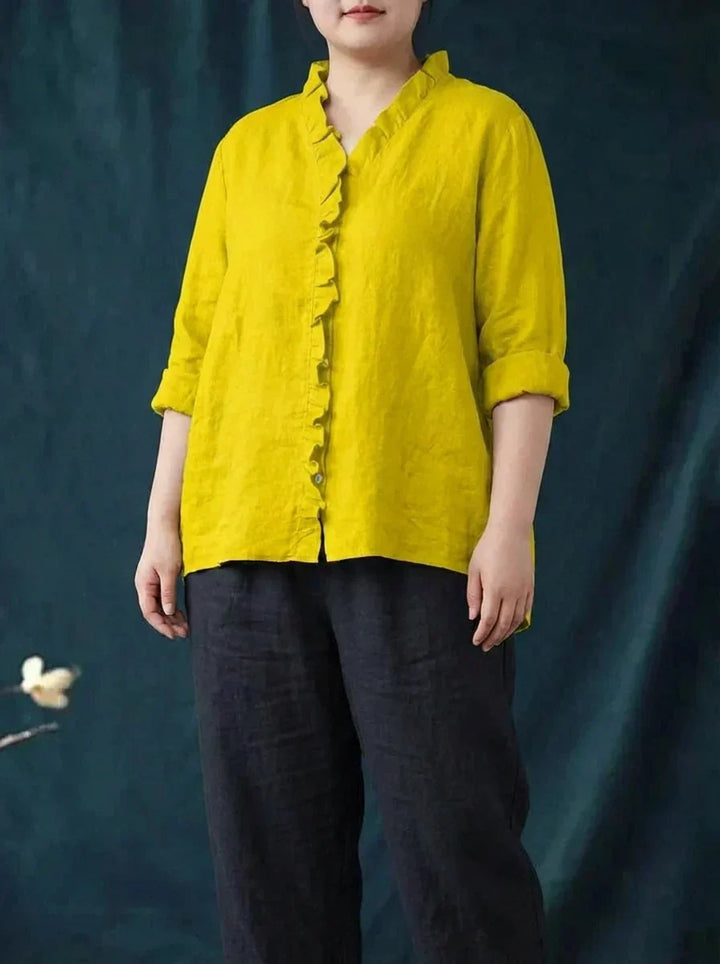 Shiloh | Elegantti Pellavakesäblusa