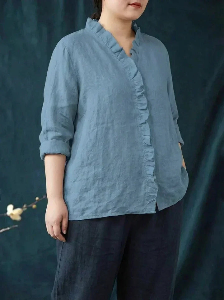 Shiloh | Elegantti Pellavakesäblusa