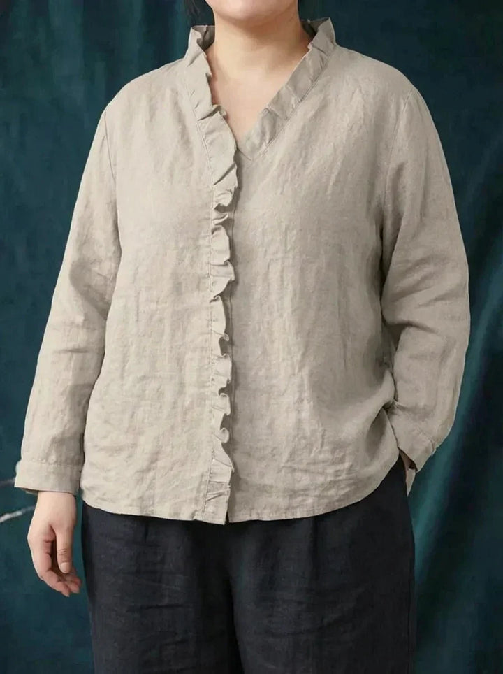 Shiloh | Elegantti Pellavakesäblusa