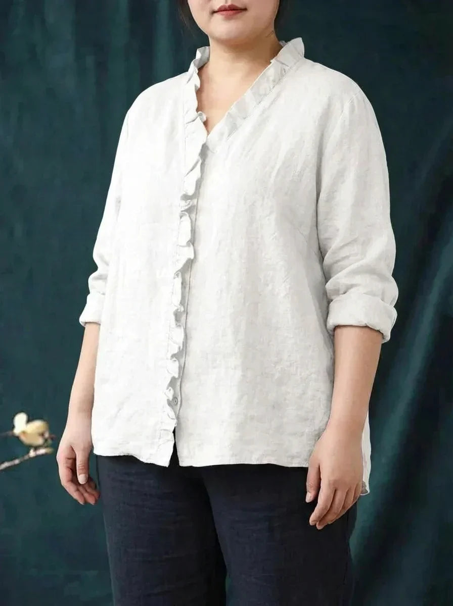 Shiloh | Elegantti Pellavakesäblusa