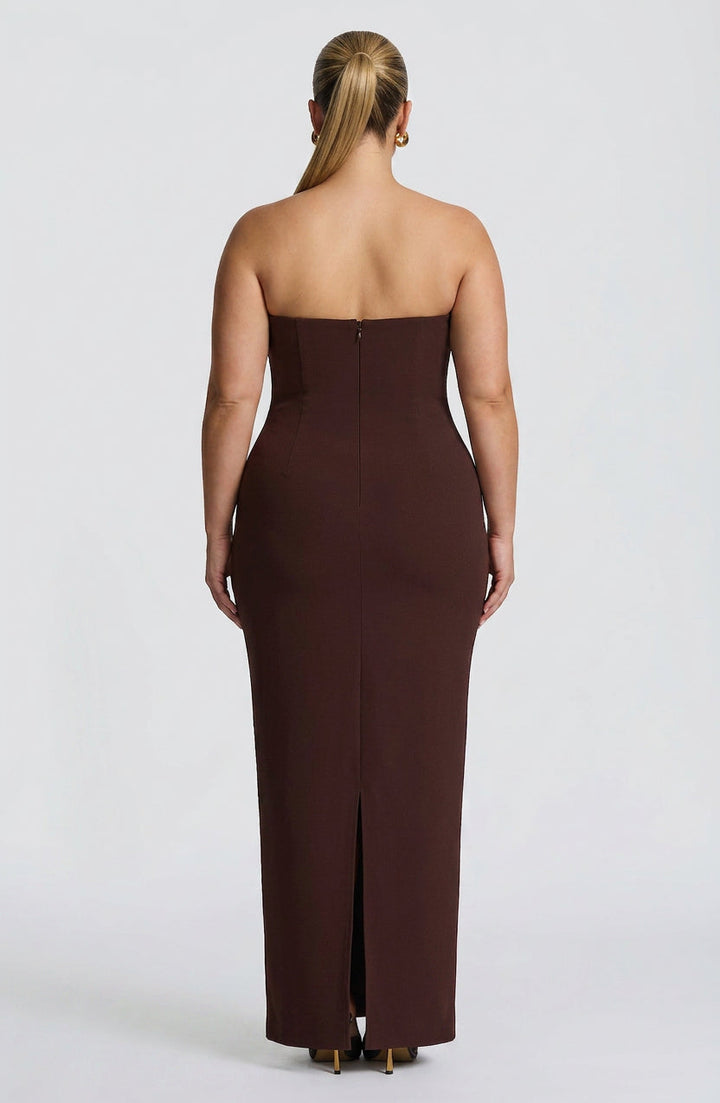 Loredana Maxi Mekko - Luumu Ruskea