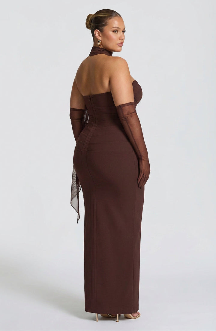 Loredana Maxi Mekko - Luumu Ruskea