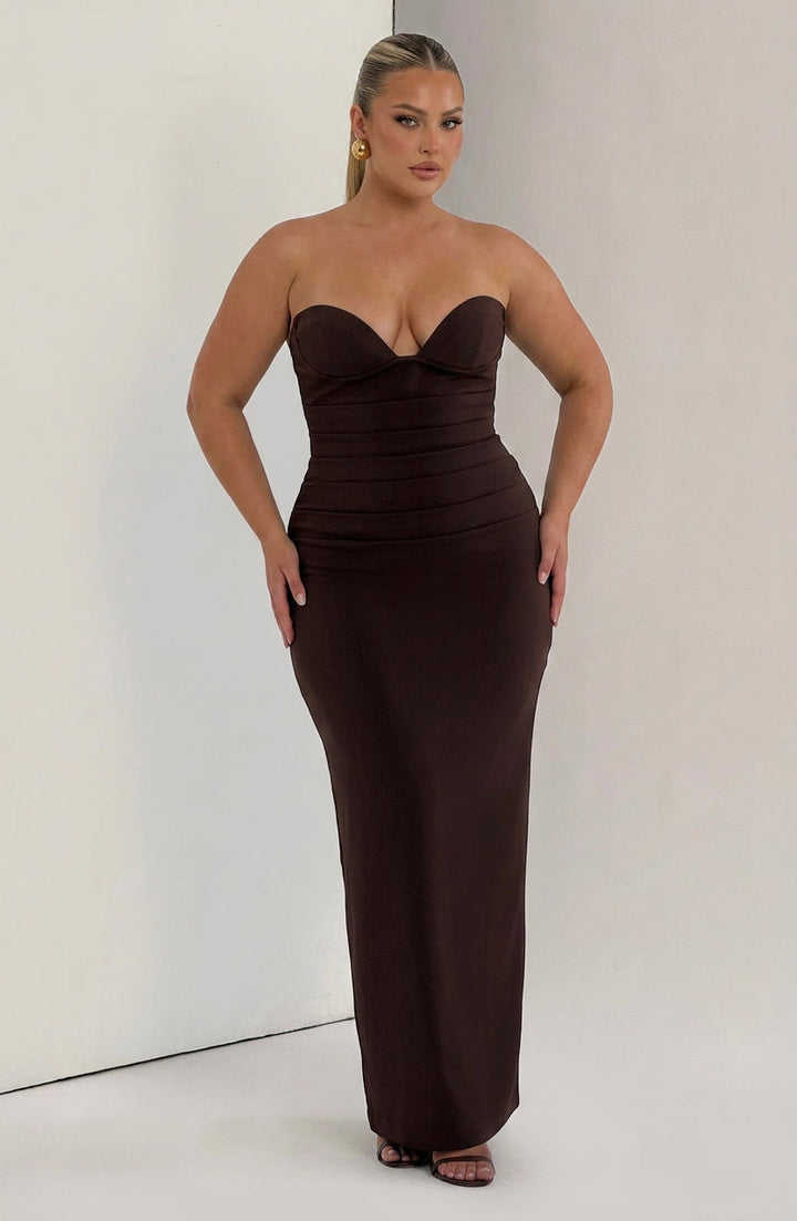 Loredana Maxi Mekko - Luumu Ruskea