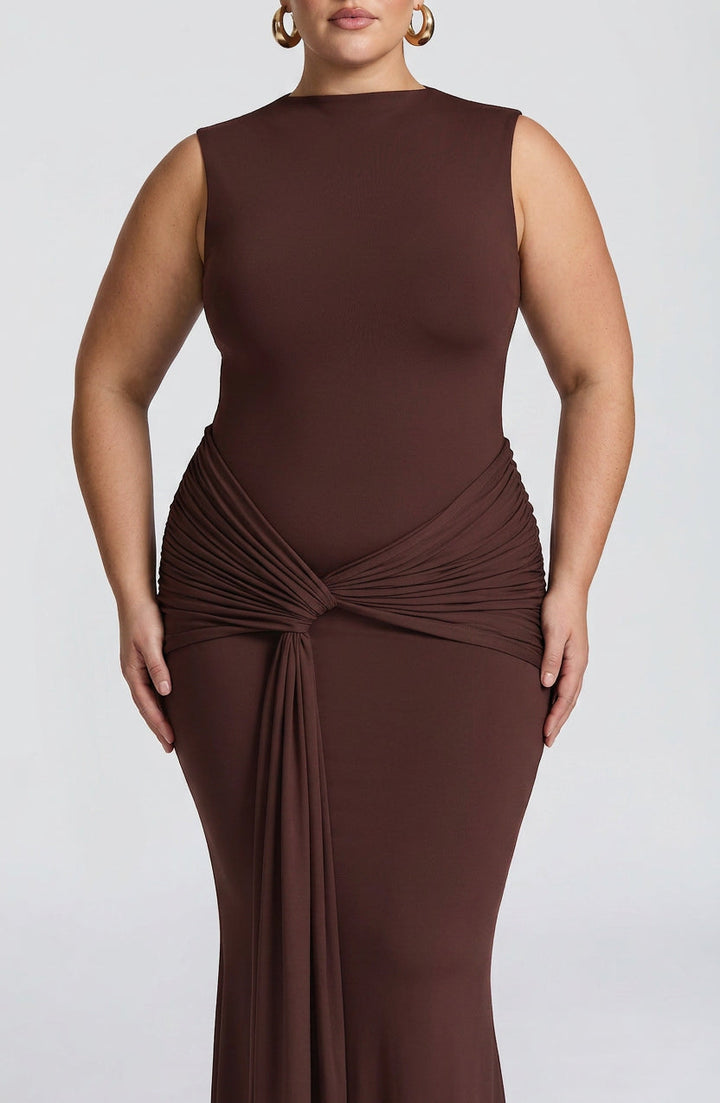 Lottie Maxi Mekko - Luumunruskea
