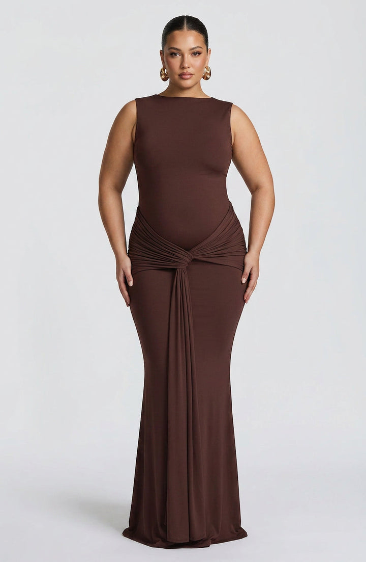 Lottie Maxi Mekko - Luumunruskea