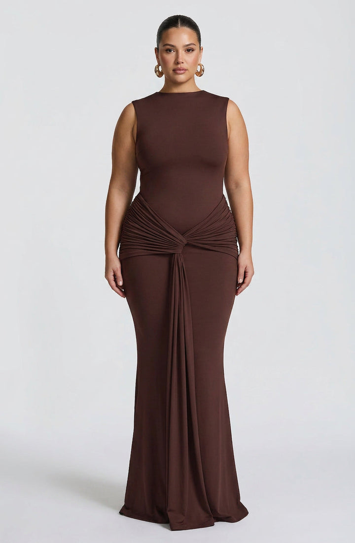 Lottie Maxi Mekko - Luumunruskea