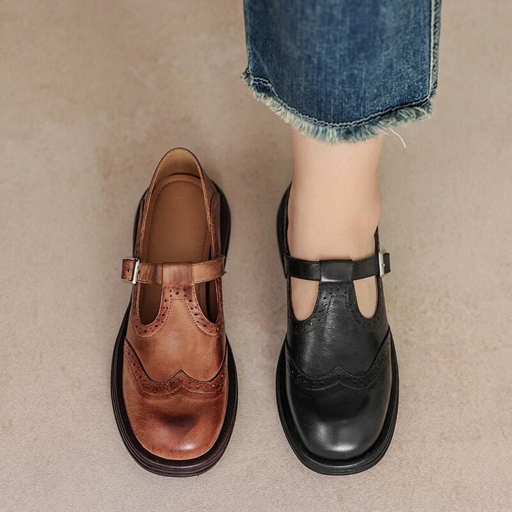 Odette | Nahka Mary Janes