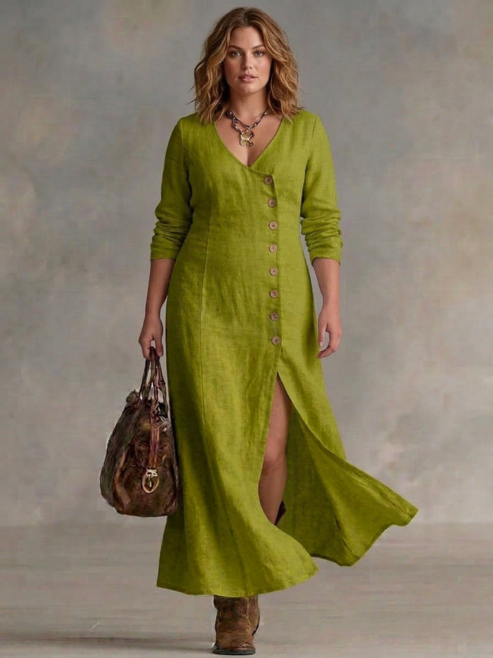 Calla | Napillinen Maxi Mekko