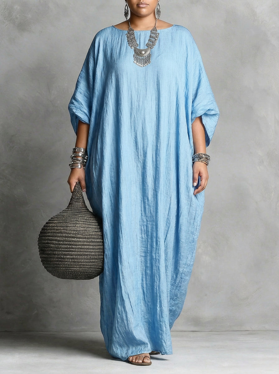 Olwen | Ylisuurikokoinen Maxi-mekko