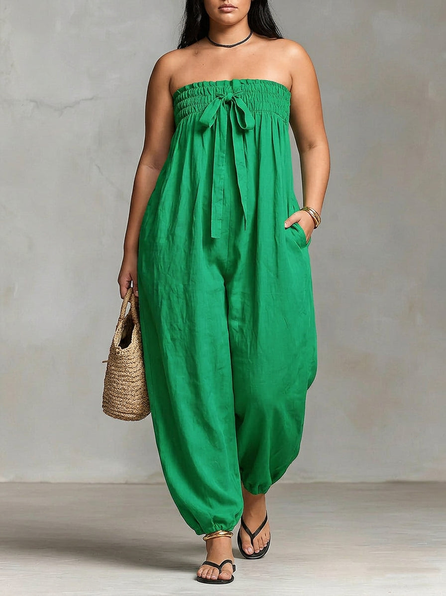 Sora | Olkaimeton Flow Maxi -mekko