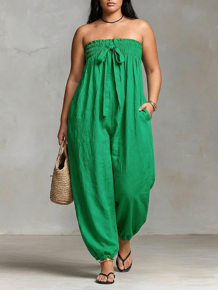 Sora | Olkaimeton Flow Maxi -mekko