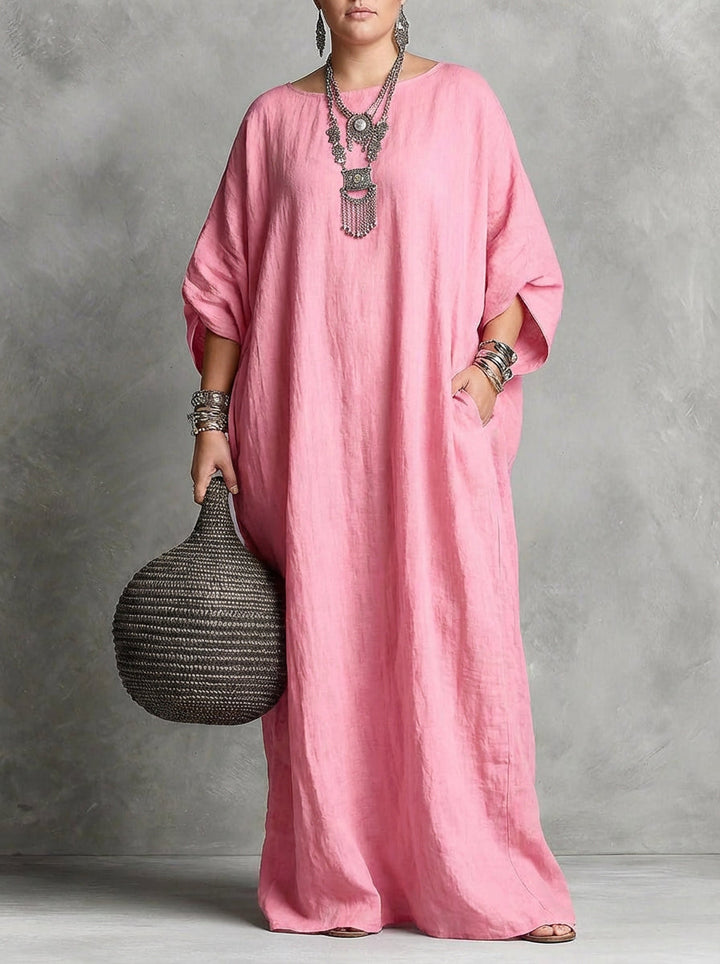 Olwen | Ylisuurikokoinen Maxi-mekko