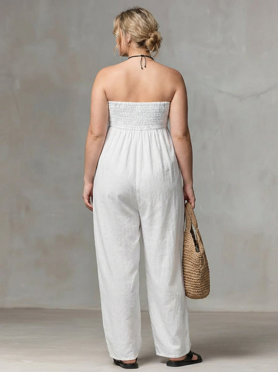 Sora | Olkaimeton Flow Maxi -mekko