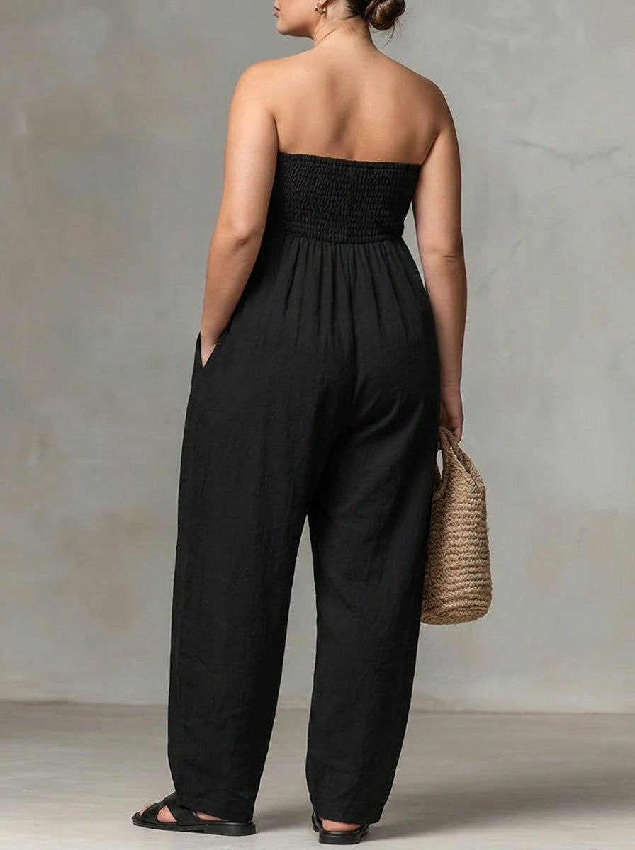Sora | Olkaimeton Flow Maxi -mekko