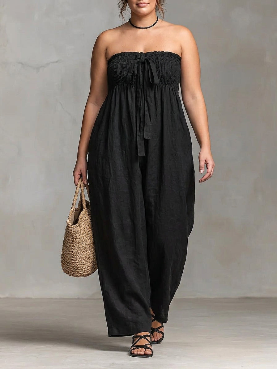 Sora | Olkaimeton Flow Maxi -mekko